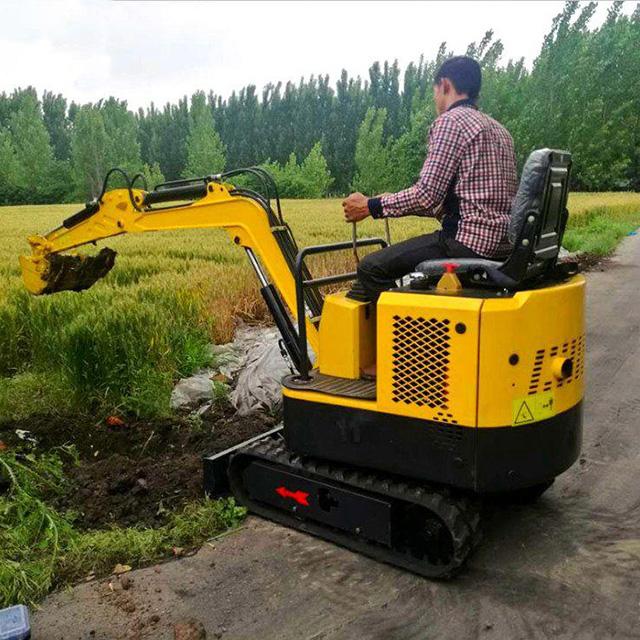 mini crawler mechanical shovels and excavators with thumb for sale