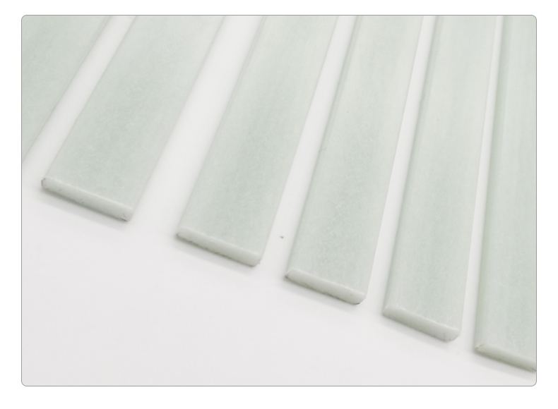 China wholesale custom glass fiber sheet 3mmx15mm 3mmx10mm white fiberglass sheet