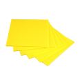 18x24 yellow corrugated plastic sheet suppliers 6mm core flue pp platstic hollow board manufacturers for wholesales