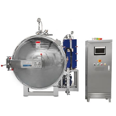 Industrial  automatic high pressure food processing equipment water spray sterilizer/pouch food sterilizer retort