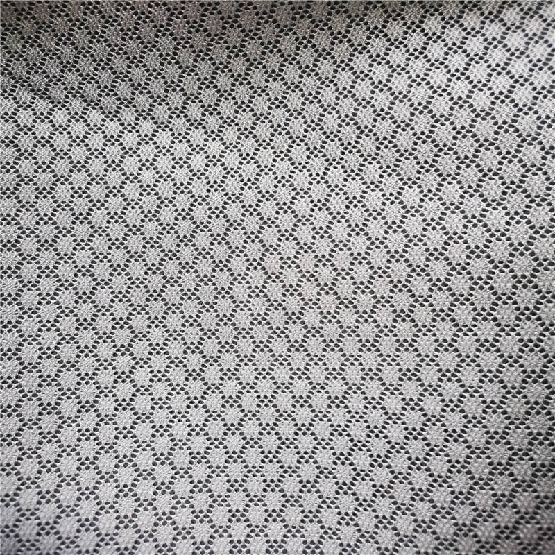 HH-075 dyed yarn 3D 100% polyester Home Textiles shoe Baby urine pad spacer mesh fabric