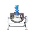 jam curry paste double jacket cooking kettle mini electric tilting steam mixer jacketed kettle with agitator