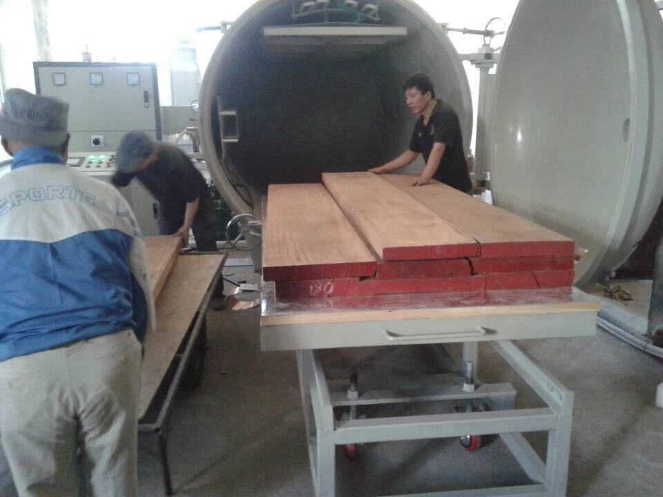 High Frequency Microwave Wood Timber Drying Chamber