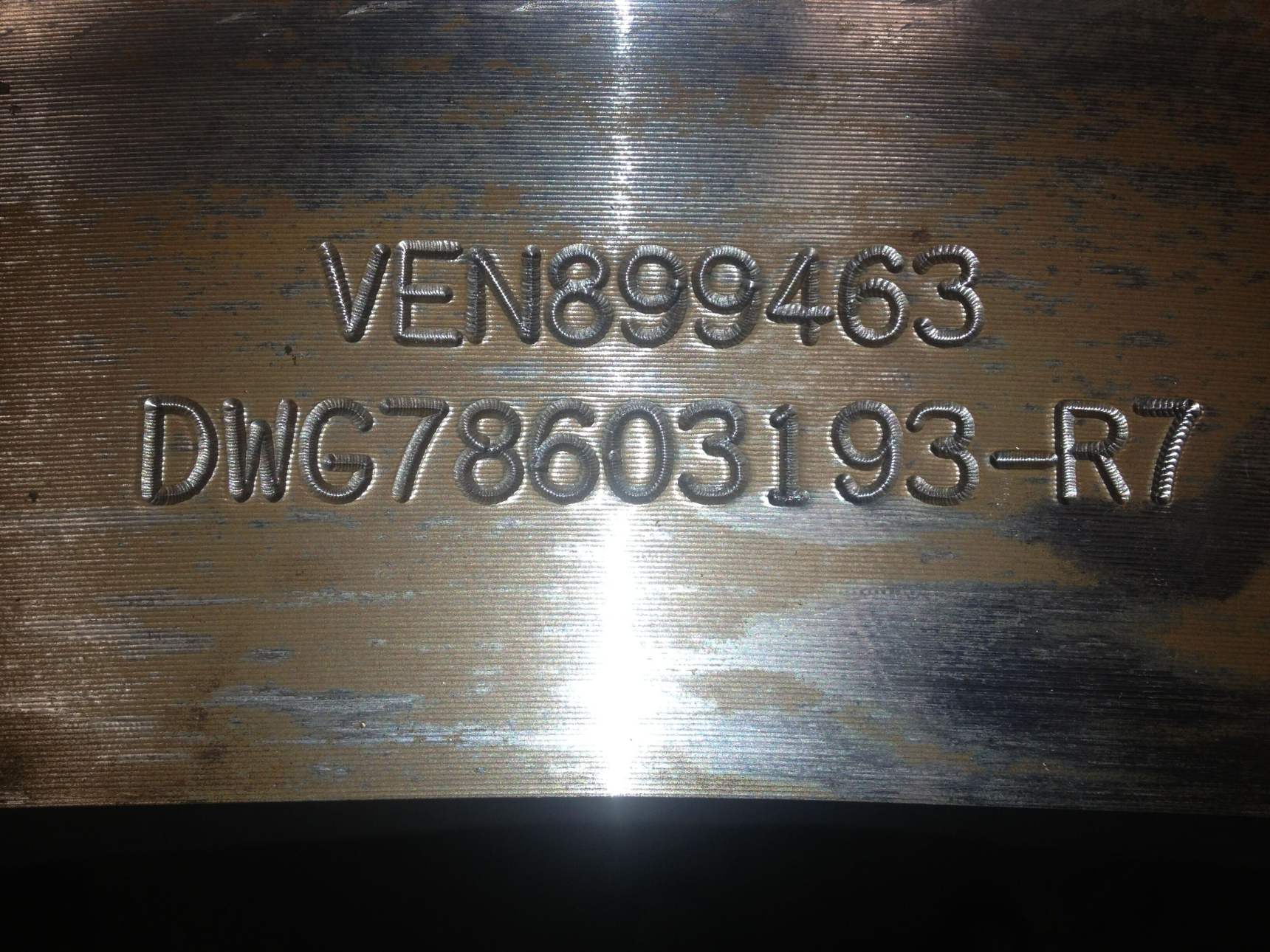 Small portable metal engraving VIN stamping handheld pneumatic chassis car number marking machine