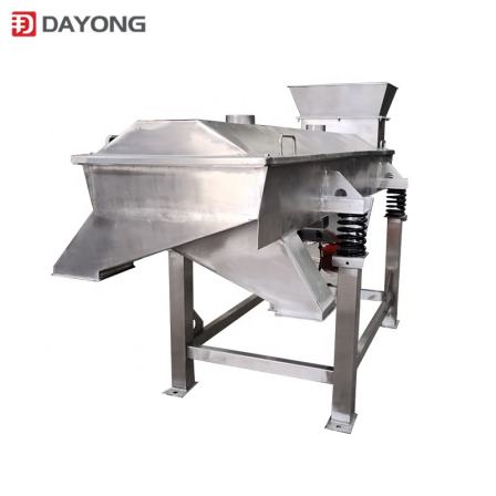 Snacks biscuit and dry fruit linear vibrating screen sifter machine