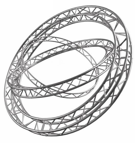 universal cheap circle round truss