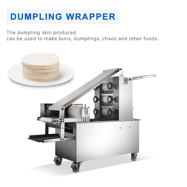 Best selling Factory price Dumpling Skin Production Line Spring Roll Sheet Making Machinery