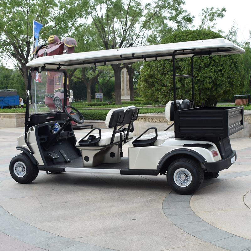 Four wheel small electric car 4 seater golf cart with CE certificate