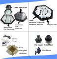CE Rohs Certificate Best Outdoor Constant On 10*2 LED Solar Path Aluminum Post Light