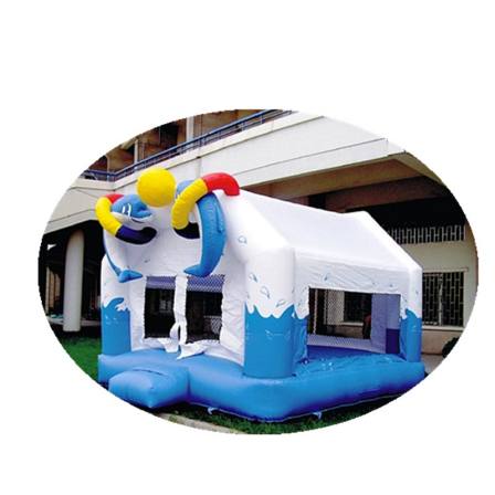 Outdoor safety garden play waterproof jumping castle for kids