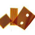 flexible thin film polyamide heat pad with thermistor