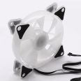 High Quality Axial Airflow PC LED Light Cooler Fan 1200rpm Computer Case RGB fan 120mm Computer RGB Gaming Cooling Fan