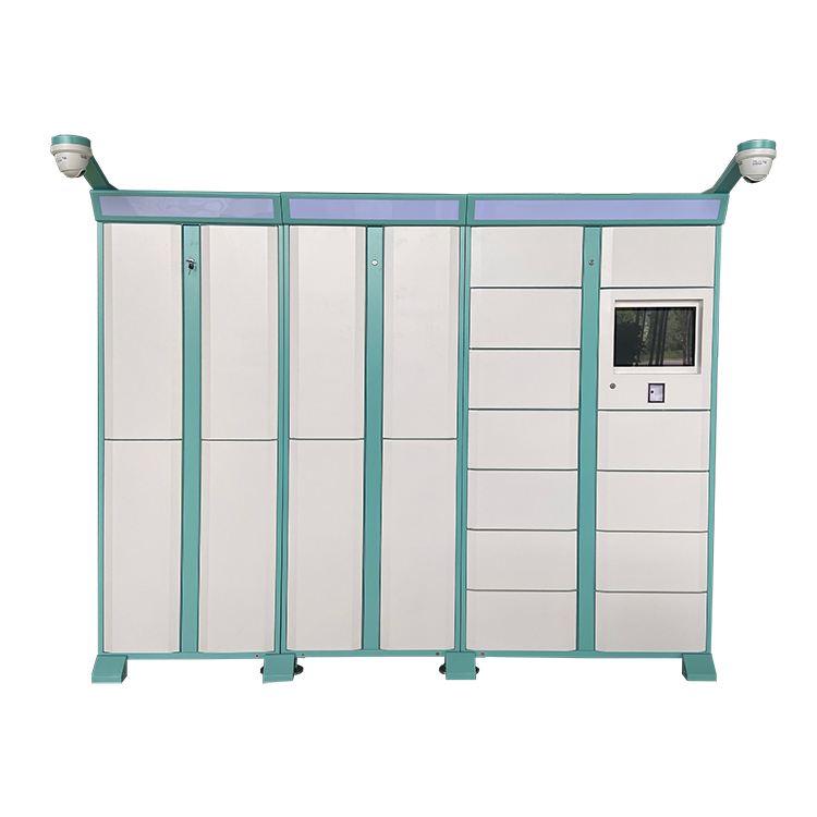 parcel delivery locker intelligent automated electronic individual grocery Smart parcel delivery locker apartment supermarket