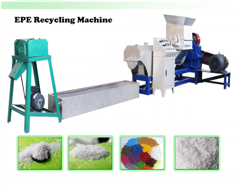 xpe epe foam tube bonding making machine