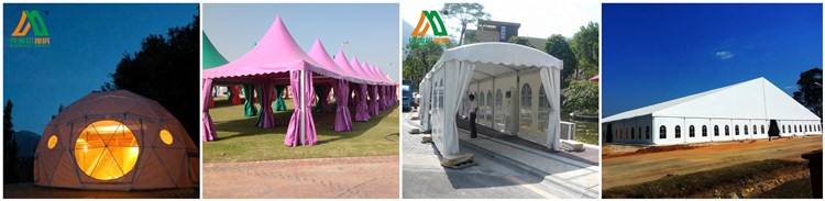 Cross-fix Anti-rust Surface Clear Span Marquee Wedding Tent