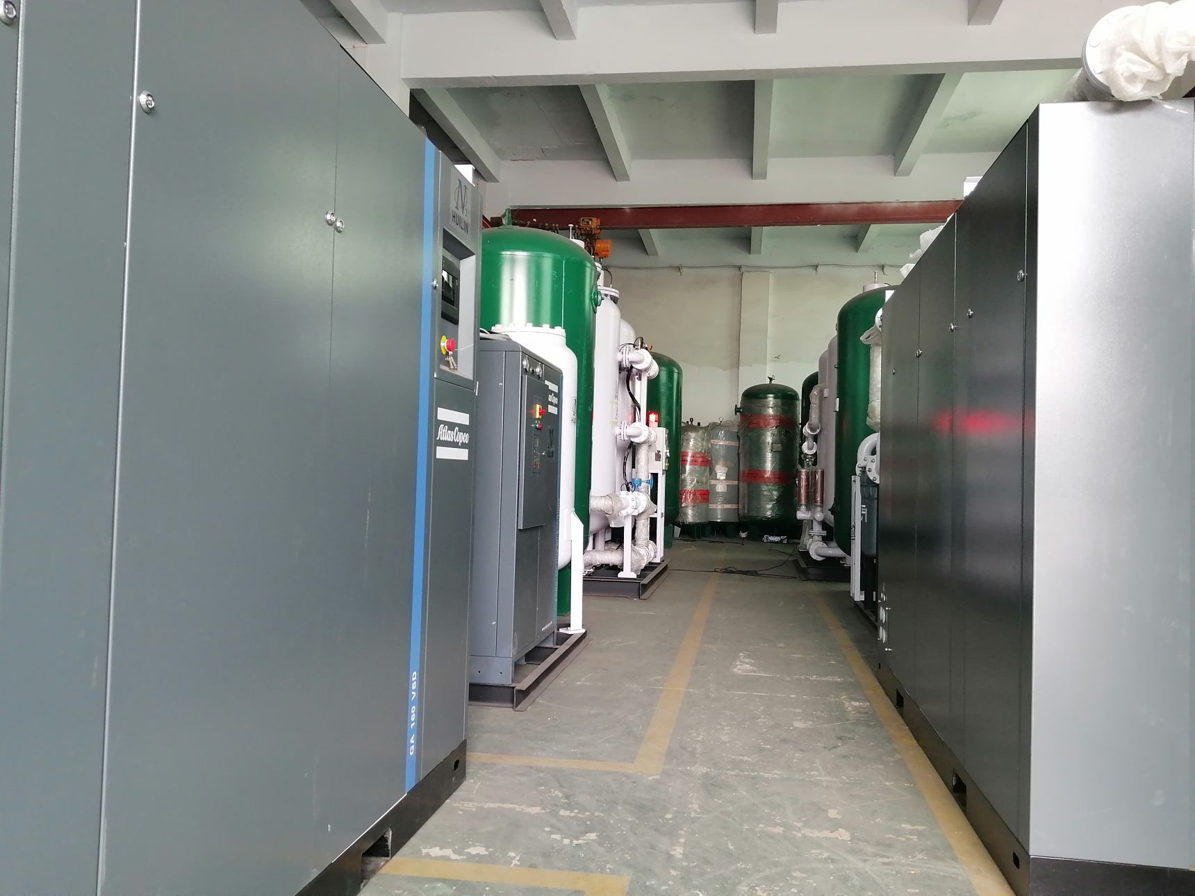 Automatic Running 5Nm3/hr purity 99.9% Nitrogen Generator