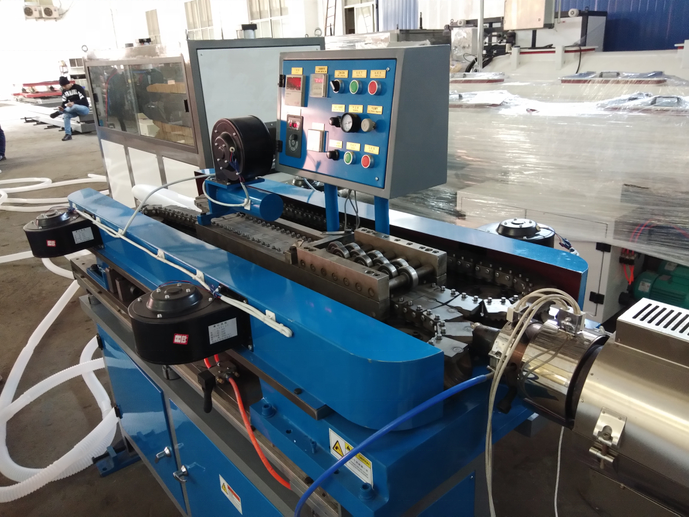 PE PP Single Wall Corrugated Pipe Electric Conduit Wire Pipe Production Machine