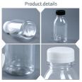250ml PET bottle transparent clear plastic milk/water/juice/drink/beverage bottle with PP screw cap