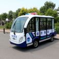 CE Approved Electric Enclosed sightseeing car bus shuttle 8 seater