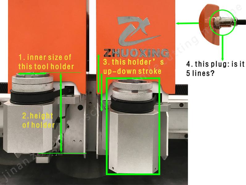 oscillating tool head spare parts oscillating knife cutting machine accessories best quality compatible with most models