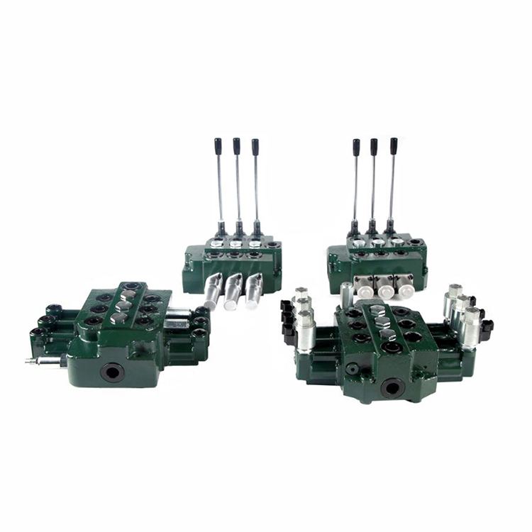 GKV80 Current Control 12V Solenoid Controlled Hydraulic Proportional Valve With Joysticks