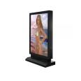 Outdoor city double sided stand scrolling light box billboard advertising