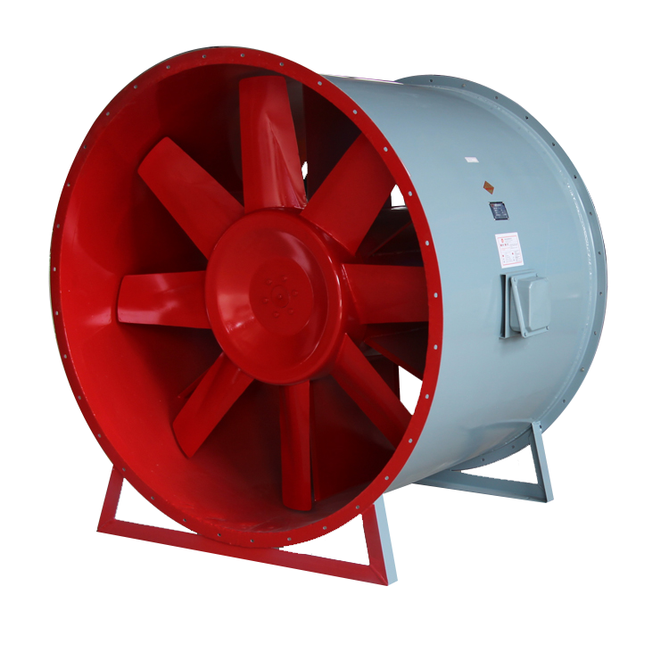 Mixed flow fan industrial axial flow fan for fire protection