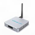 Free customize home page  Amlogic S905L metal  tv box android 4K  8GB Android TV Box with external antenna