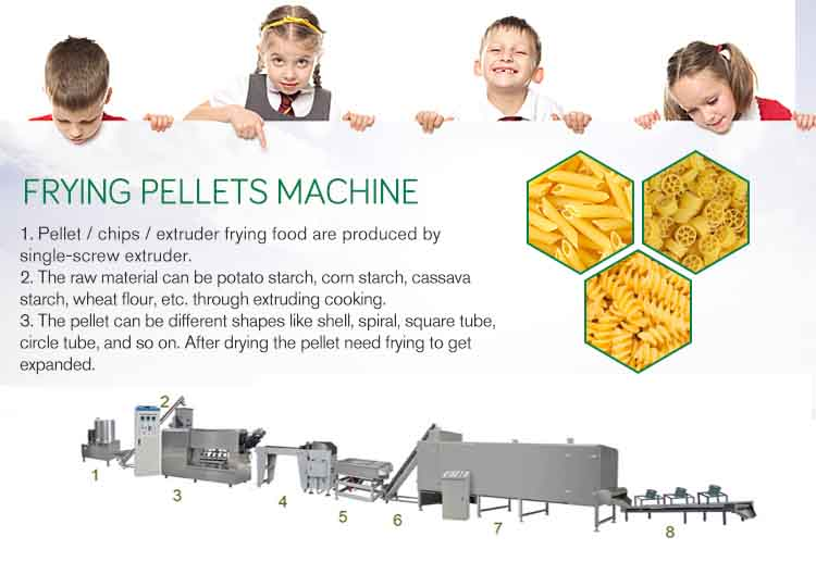 Automatic pasta machine pasta production line macaroni pasta making machine