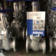 DN100 JIS 10K rising stem wedge gate valve handwheel operation