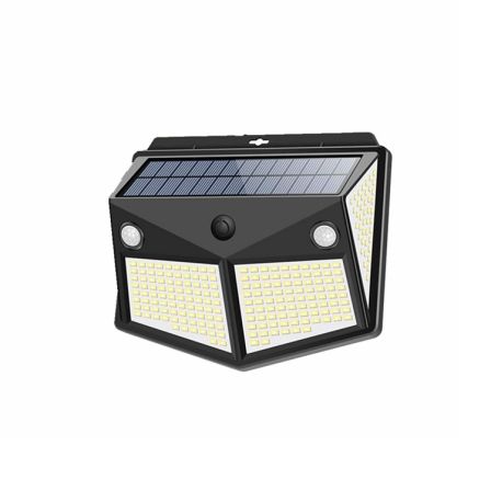 DIFUL Solar Led Light Outdoor Wall Garden Lamp Motion Senser 260 LED Solar Lights Wall Waterproof Security Lamps Wholesale
