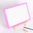 2020 New Product A4 Acrylic Pink LED drawing board magnetic Light Box LED Drawing pad light tracing Sketching drawing toys