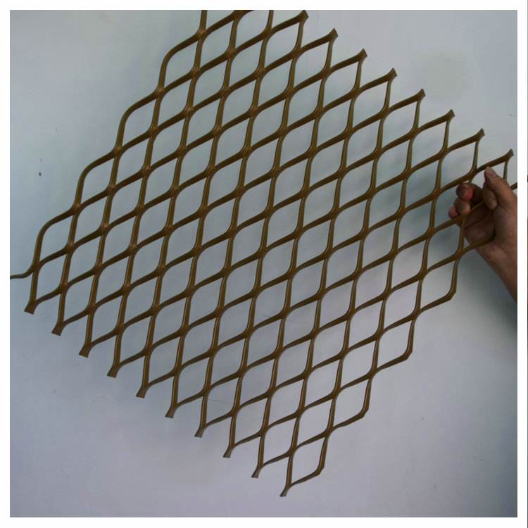perforated stainless products Galvanized sheet Aluminum plate perforated (oval) Sheet 5mm Expanded Metal Mesh
