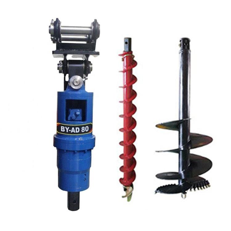 attachment/construction machinery parts Hydraulic earth auger drill for backhoes/excavators/loaders