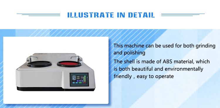 MP-2S  Metallographic Grinding Polishing Machine/laboratory Equipment/lapidary Polishing Machine