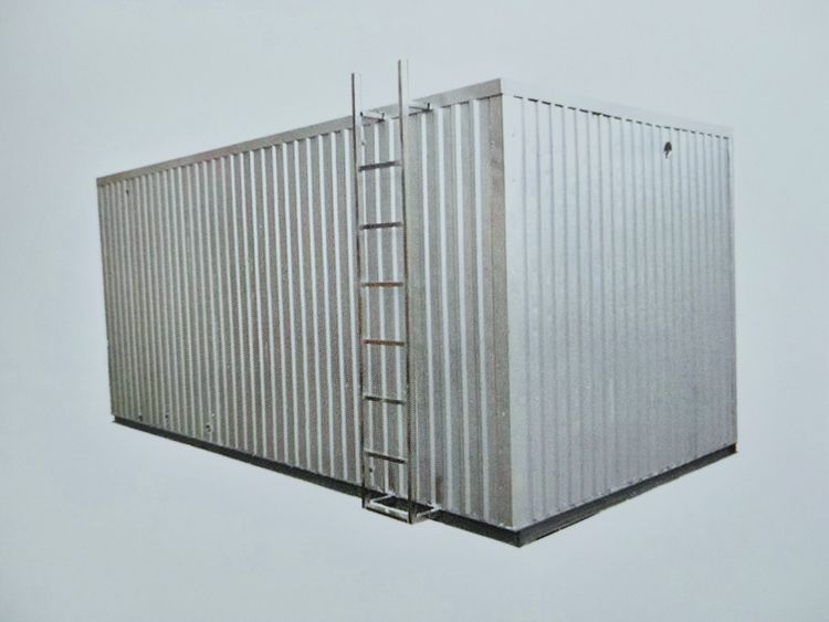 Stainless Steel Square Rectangular Commercial Corrugated Water Storage Tank