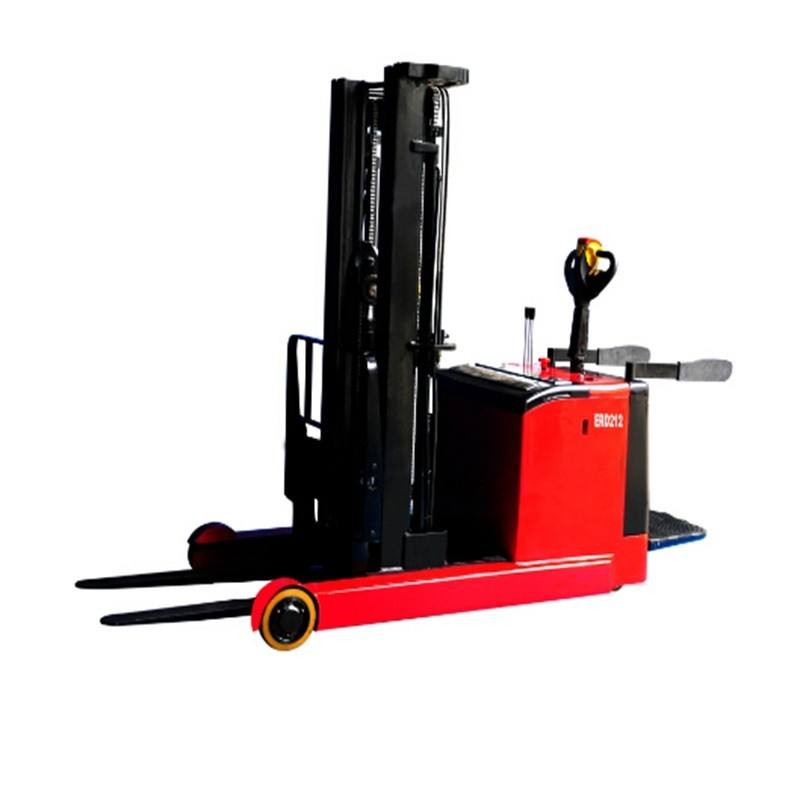 Electric Long Reach industrial forklift automatic pallet truck power lift stacker