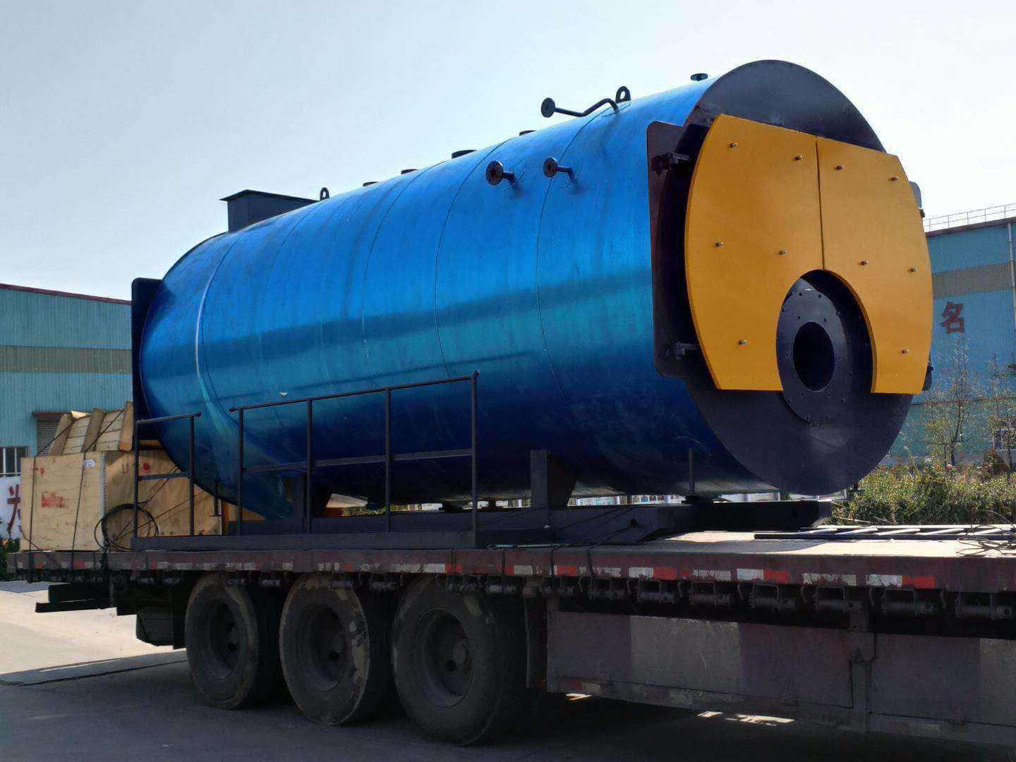 2.8 MW domestic oil fired hot water boiler