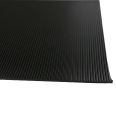 2.8mm Thickness Non slip Wide Ribbed Rubber Sheets Horse Trailer Ramp