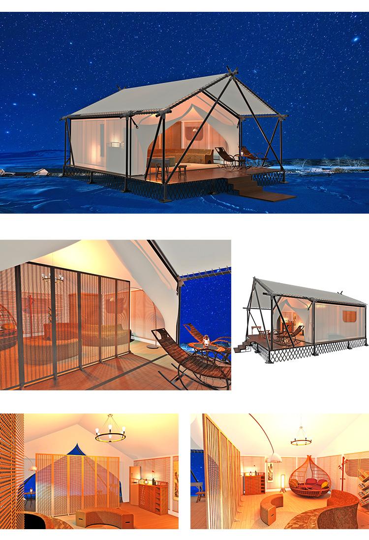 Factory new design Camping Tent For Resort Hotel