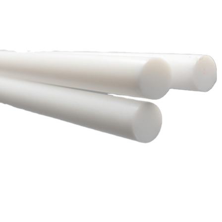 factory supply 100% virgin ptfe round rod ptfe bar plastic bars plastic rod
