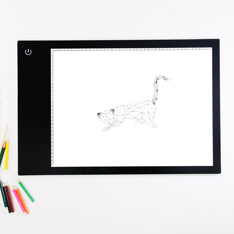 new release lithium-battery powered diamond painting  tattoo sketch drawing graphic led light pad