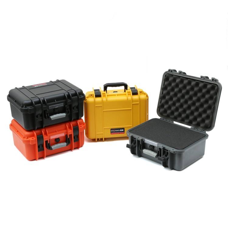 Portable waterproof rugged cargo boxes hard plastic sealed gun case