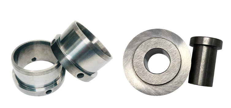 Durable Carbide Sliding Bearing Sleeve / Sintered Tungsten Carbide Bearing