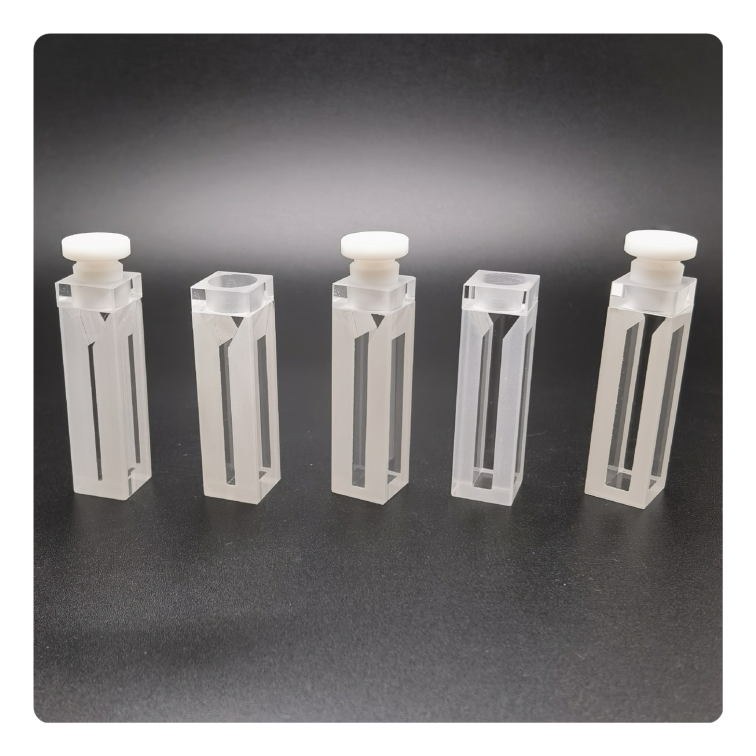Spectrophotometer Cell Micro-Fluorescence Cuvette with Stopper