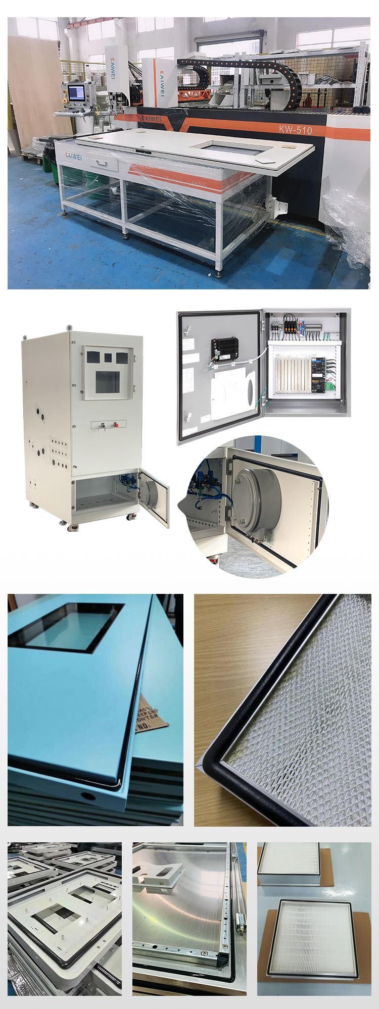 KW530 pu foam gasket machine for enclosure/pu seal and pu gasket making machine