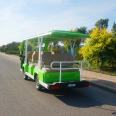 11 Seats off Road Battery Powered Classic Shuttle Enclosed Electric Sightseeing Car with Ce SGS Certificate