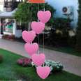 DIFUL LED Solar Light Wind Chime Star Decoration Lamp Outdoor Waterproof Garden Garland Hanging Lantern Christmas Decor Lights