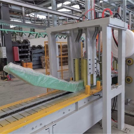 irregular products wrapping machine, Straight profile horizontal packing machine, Furniture stretch film wrapper