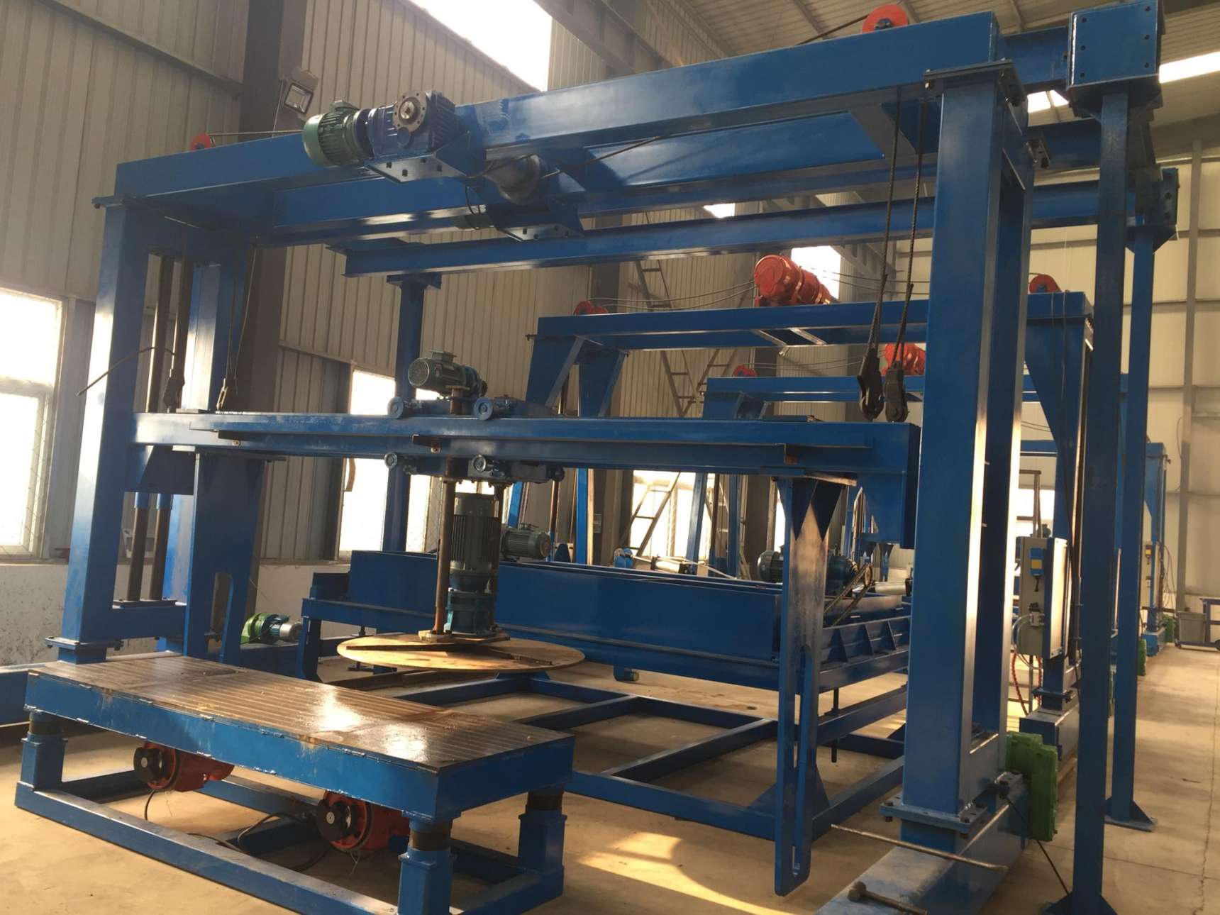 Concrete Slats Floor Machine Production Line for Intensive Livestock Farm